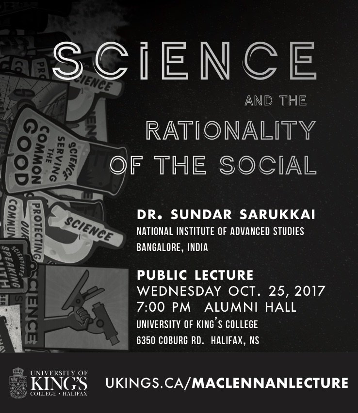 Dr. Sundar Sarukkai – 2017 MacLennan Lecture&nbsp;Video